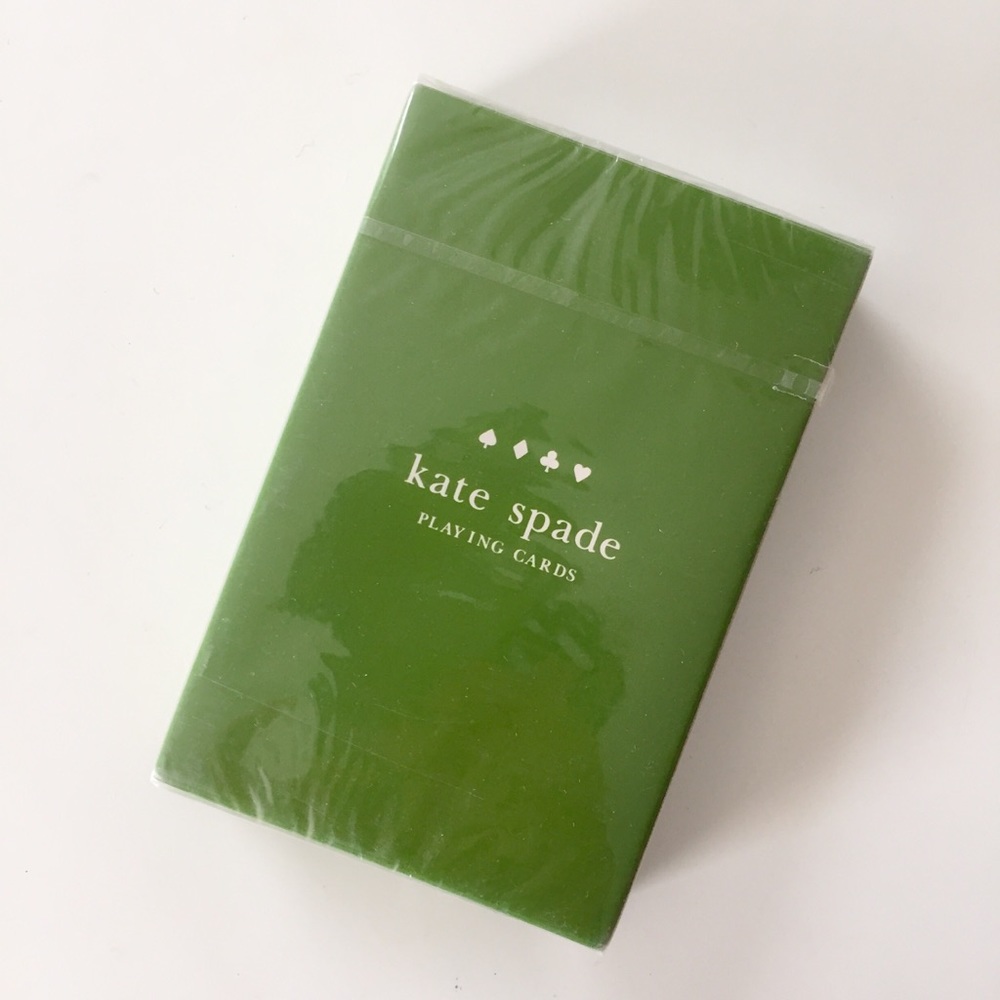 NWT Kate Spade Playing Cards